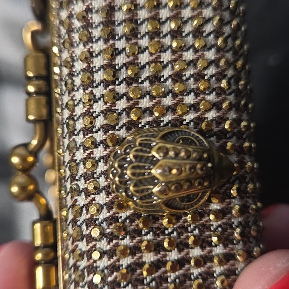 Kurt Geiger Crystal Lipstick Crossbody Bag With Mirror Nwt Rare - Picture 7 of 7